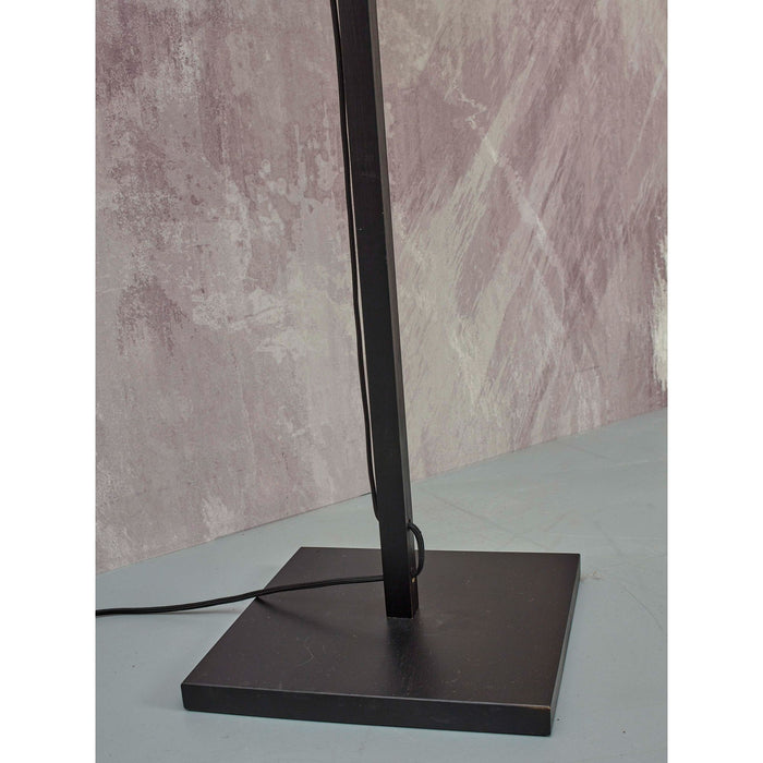 GOOD&MOJO Vloerlamp Bhutan - Zwart|Bamboe - Ø25x130cm