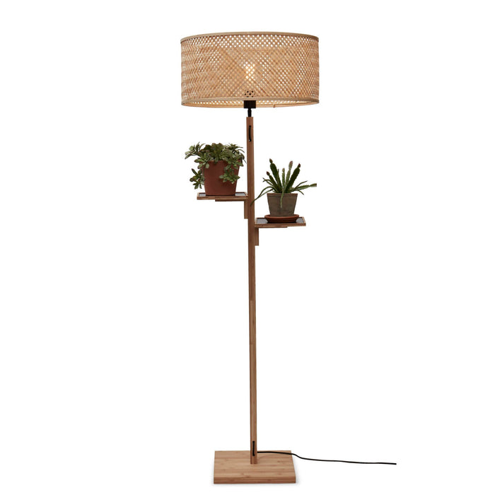GOOD&MOJO Vloerlamp Java - Bamboe - Ø50x158cm