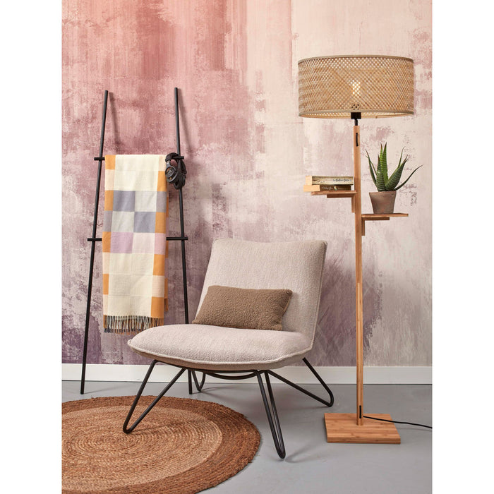GOOD&MOJO Vloerlamp Java - Bamboe - Ø50x158cm