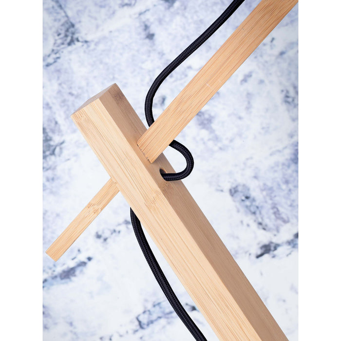GOOD&MOJO Vloerlamp Tanami - Bamboe|Rotan - 55x30x150cm