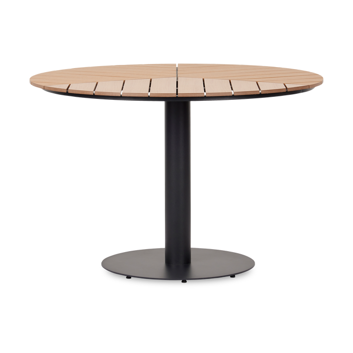 Lisomme Bente ronde tuintafel bruin - Ø 113 cm