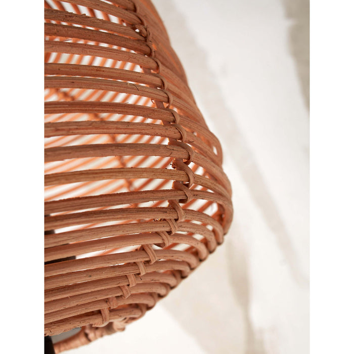 GOOD&MOJO Tafellamp Tanami - Bamboe|Rotan - Ø25cm