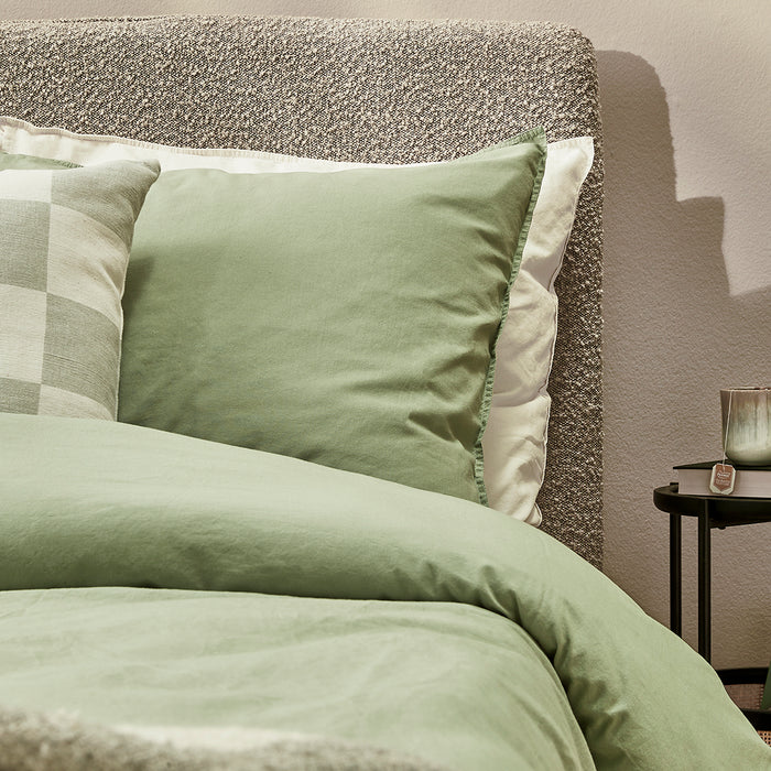 by fonQ Fresh Dekbedovertrek 200 x 200/220 cm - Scandi Green