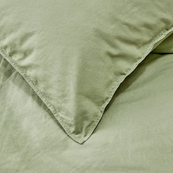 by fonQ Fresh Dekbedovertrek 200 x 200/220 cm - Scandi Green