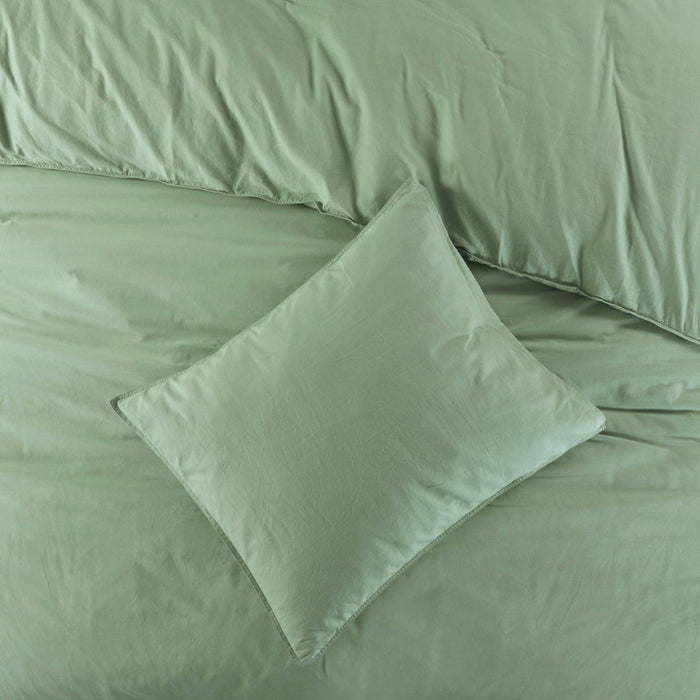 by fonQ Fresh Dekbedovertrek 200 x 200/220 cm - Scandi Green