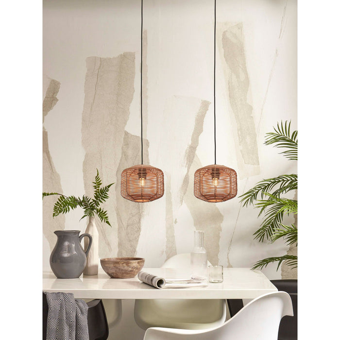 GOOD&MOJO Hanglamp Tanami - Rotan - Ø25cm