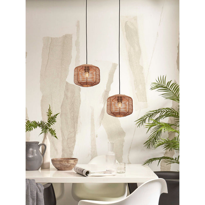 GOOD&MOJO Hanglamp Tanami - Rotan - Ø25cm