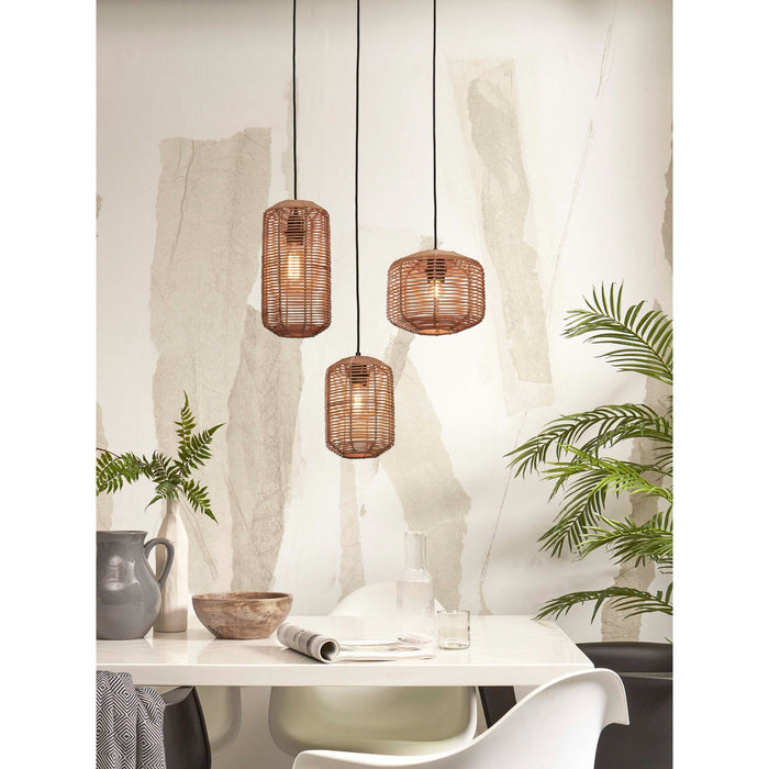 GOOD&MOJO Hanglamp Tanami - Rotan - Ø25cm
