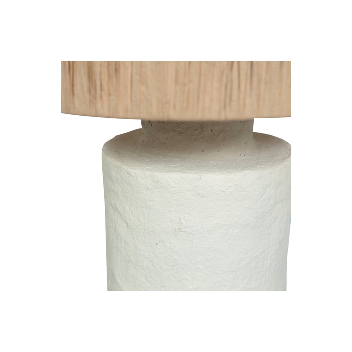 WOOOD Tafellamp Pointed - Metaal - Naturel - 63x40x40