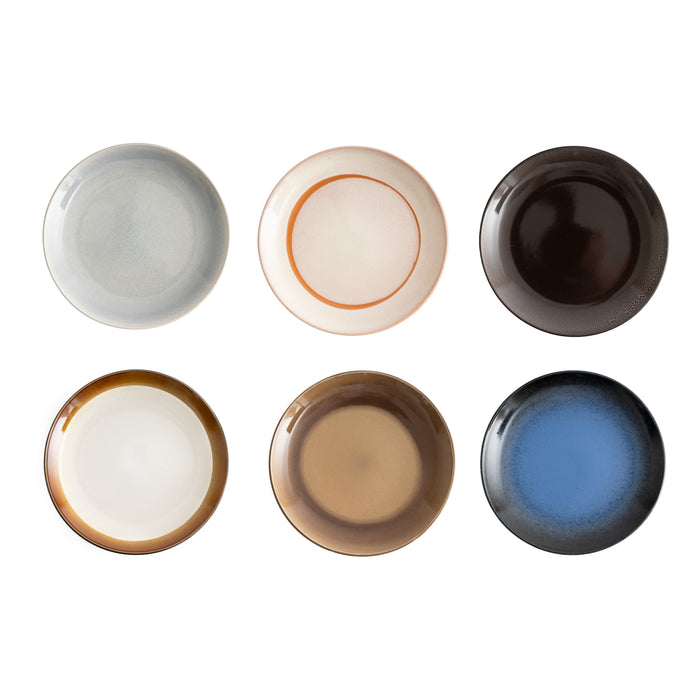Studio Tavola Ontbijtborden Earth ø 20 cm - 6 Stuks