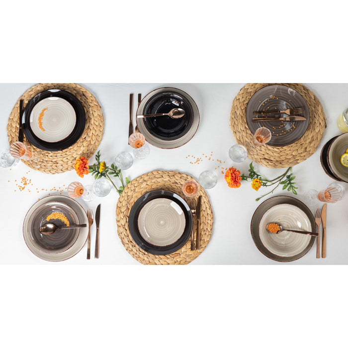 Studio Tavola Diepe Borden Vintage Loft ø 21 cm - 6 Stuks