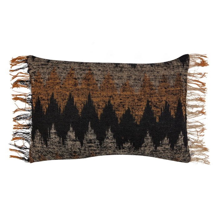 Basiclabel Gestreept Kras - Katoen - Zwart|Naturel - 40x60x10