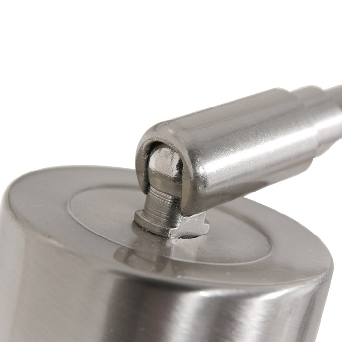 Steinhauer - wandlamp - Prestige Chic - staal - metaal velours stof - schemerlamp - E27 - 8109ST