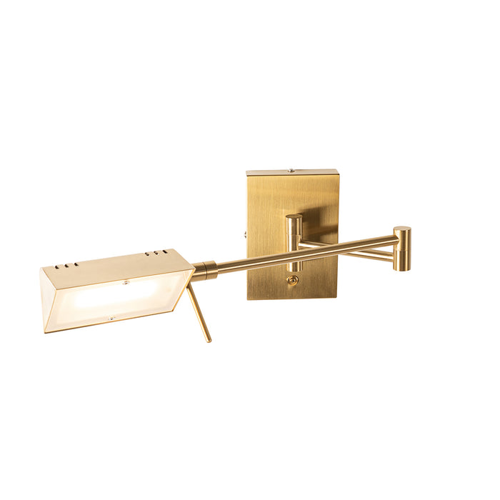 QAZQA Design wandlamp messing incl. LED dimbaar - Notia