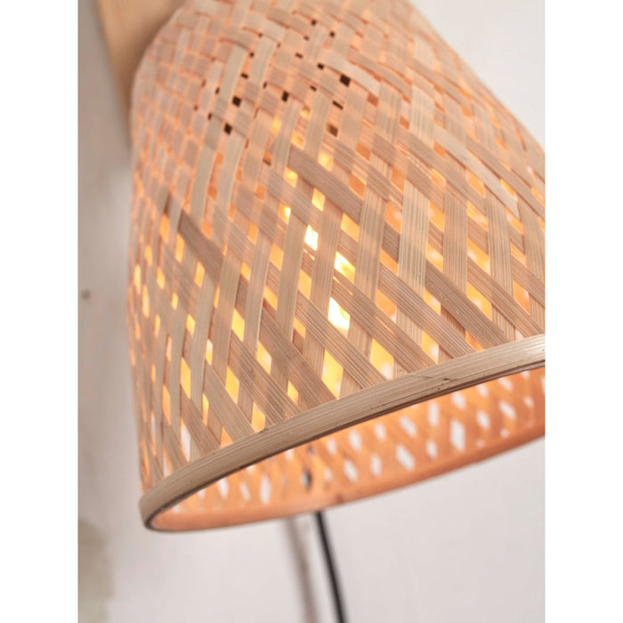 GOOD&MOJO Wandlamp Java - Bamboe - Ø15cm