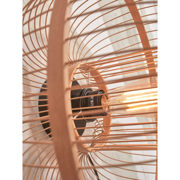 GOOD&MOJO Wandlamp Hokkaido - Bamboe - Ø38cm