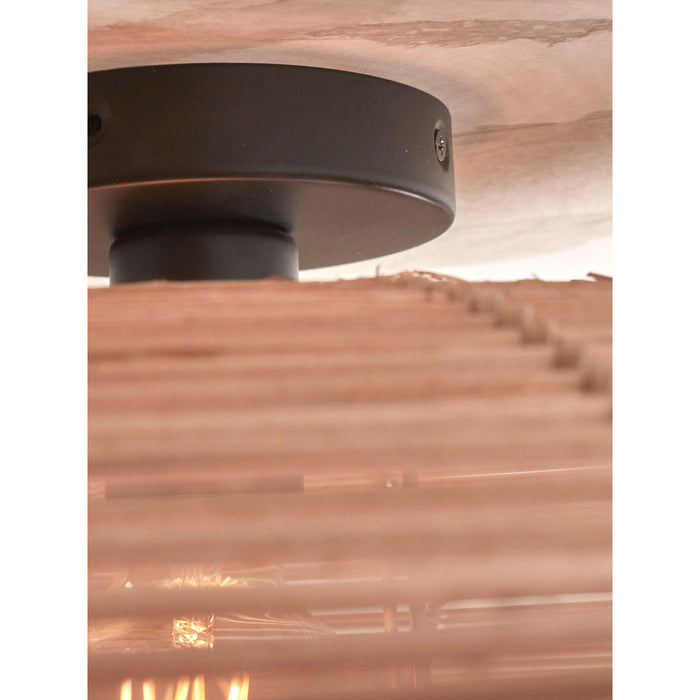 GOOD&MOJO Plafonniere Tanami - Rotan - Ø40cm