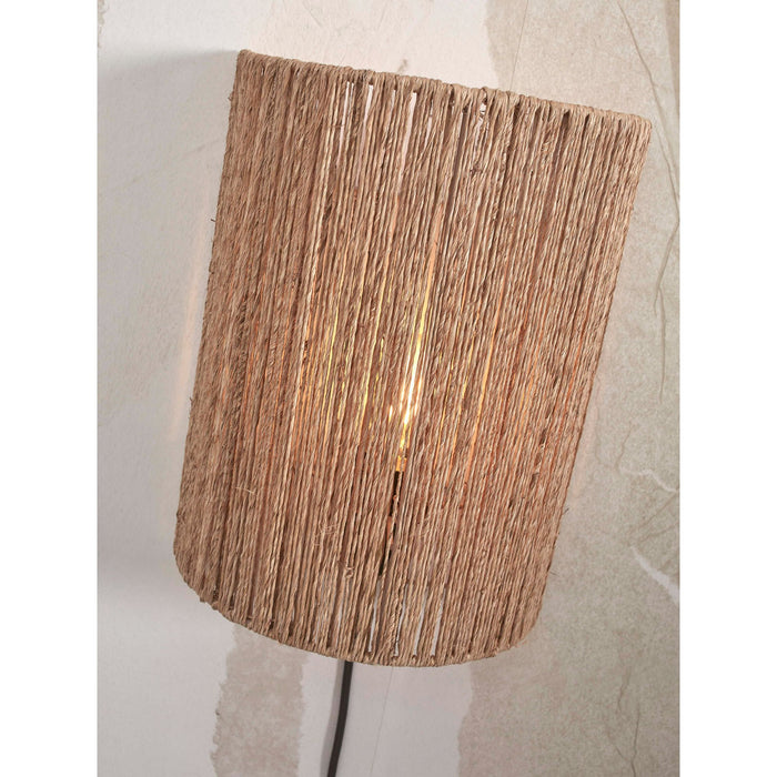 GOOD&MOJO Wandlamp Iguazu - Jute - 25x25x32cm