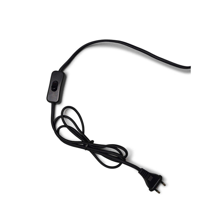 GOOD&MOJO Wandlamp Bhutan - Bamboe|Zwart - 32x16x27cm