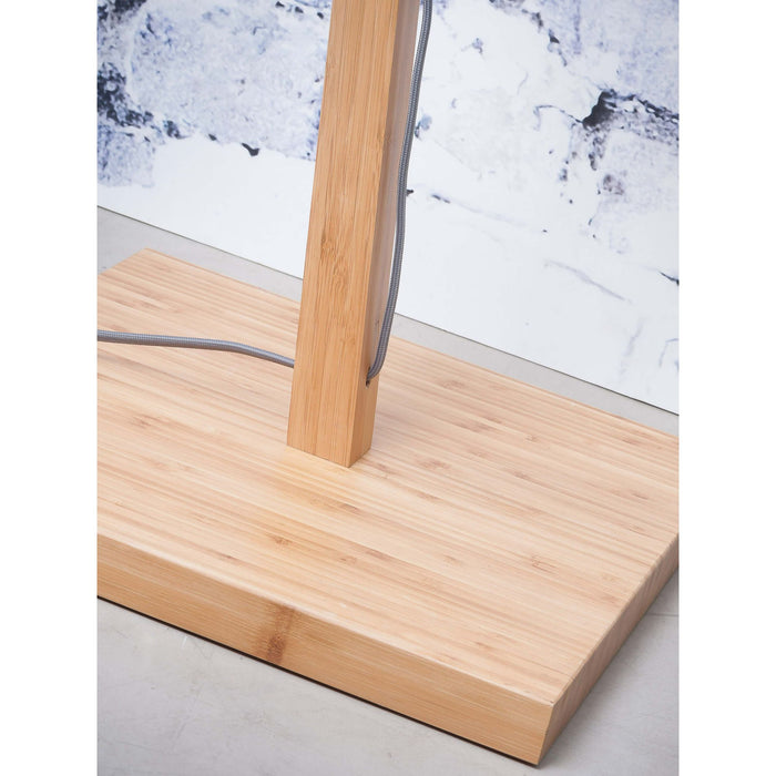 GOOD&MOJO Vloerlamp Iguazu - Bamboe|Jute - 78x55x176cm