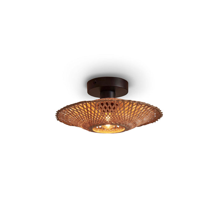 GOOD&MOJO Kalimantan Plafondlamp - Ø30cm - Naturel