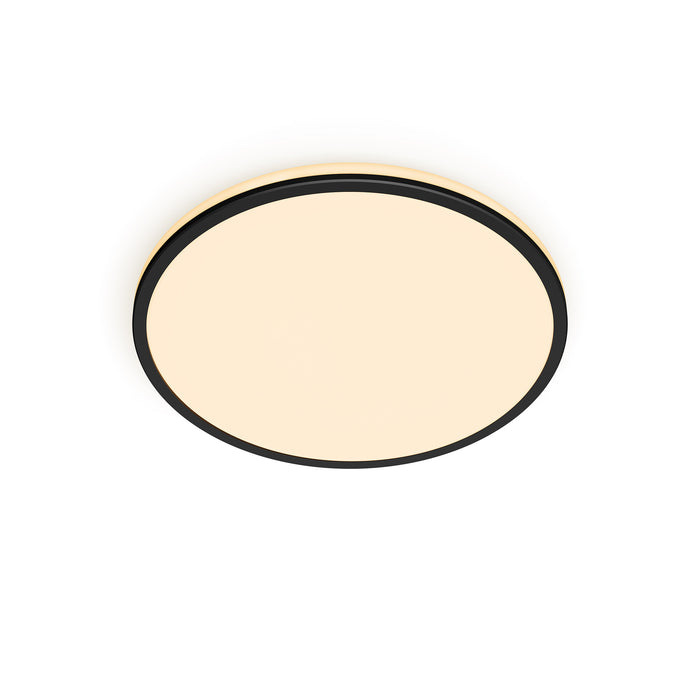 Philips Ozziet plafondlamp - rond - zwart - 18W 27K