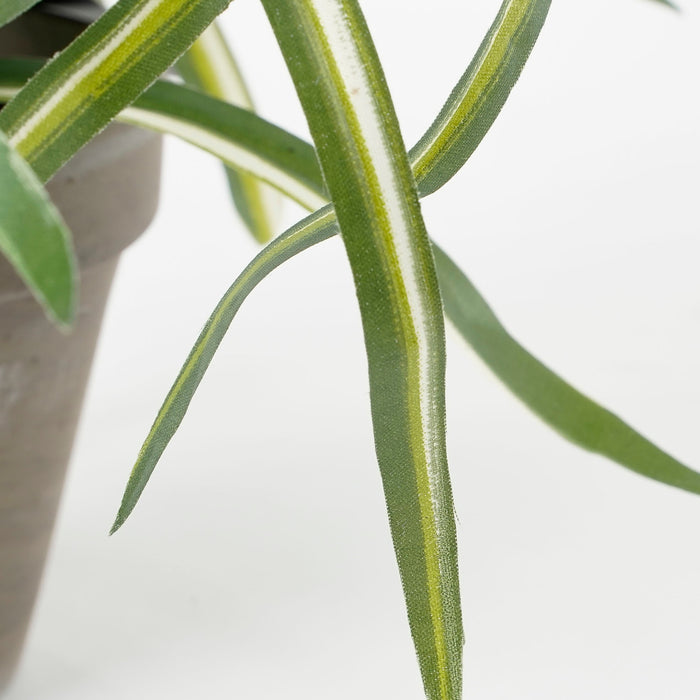 Mica Decorations Dracaena Kunstplant - H34 x Ø40 cm - Wit