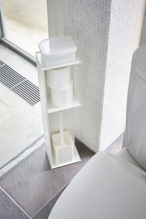 Yamazaki WC Opbergrek - Tower - Wit