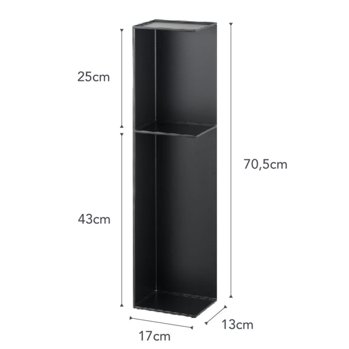 Yamazaki WC Opbergrek - Tower - Zwart