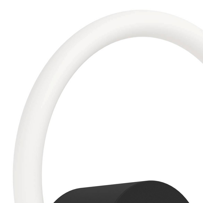 EGLO Caranacoa Wandlamp - LED - 26 cm - Zwart|Wit