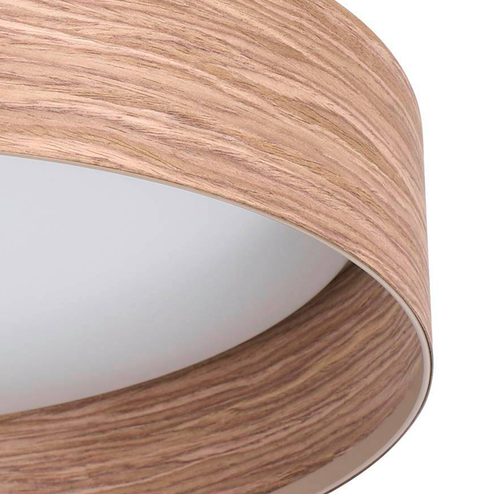 EGLO Luppineria Plafondlamp - LED - Ø 38 cm - Bruin