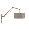 GOOD&MOJO Wandlamp Andes - Bamboe|Taupe - 95x47x55cm