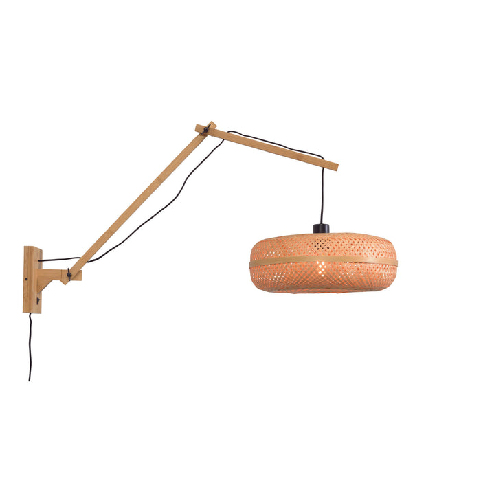 GOOD&MOJO Wandlamp Palawan - Bamboe - 100x40x70cm