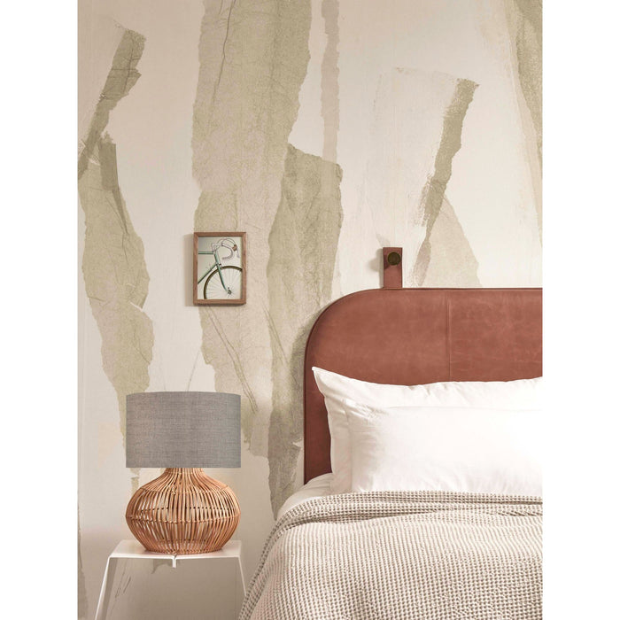 GOOD&MOJO Tafellamp Kalahari - Taupe|Rotan - Ø32cm