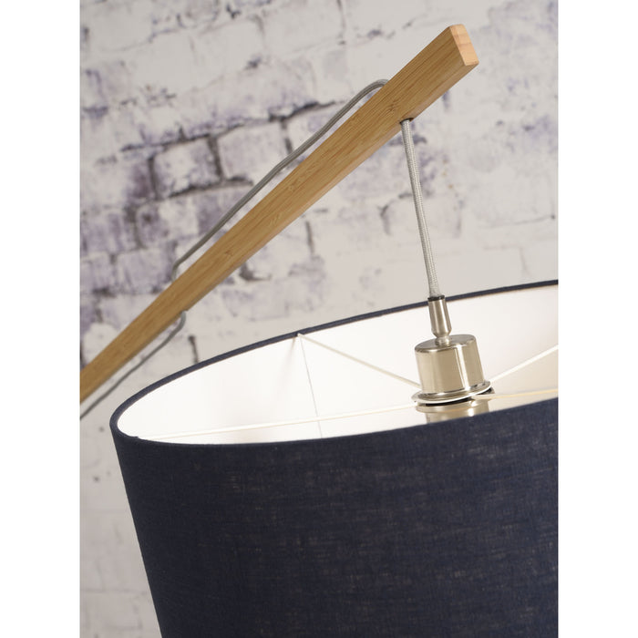 GOOD&MOJO Vloerlamp Montblanc - Bamboe|Donkergrijs - 175x60x207cm