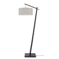 GOOD&MOJO Vloerlamp Andes - Zwart|Naturel - 72x47x176cm