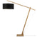 GOOD&MOJO Vloerlamp Montblanc - Bamboe|Zwart - 175x60x207cm