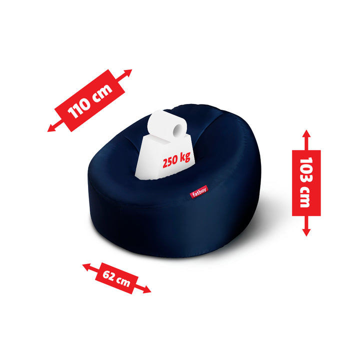 Fatboy Air lounger - Luchtzak - Oplaasbare Zitzak Lamzac O - Blauw