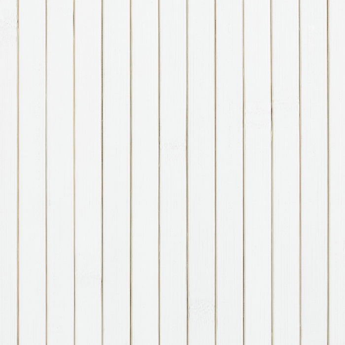 Beliani - KALTHOTA - Mand - Wit - Bamboehout