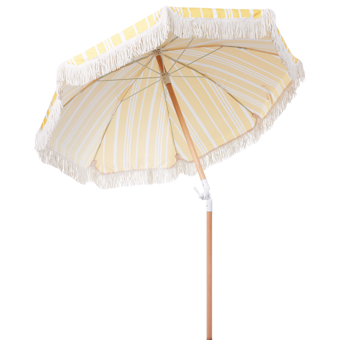 Beliani - MONDELLO - Parasol - Geel - Polyester