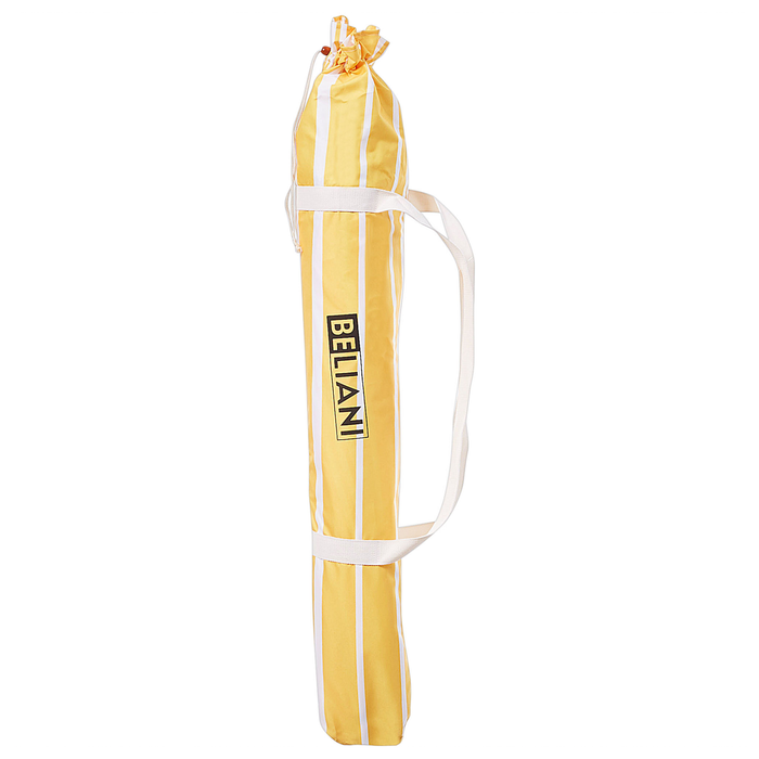 Beliani - MONDELLO - Parasol - Geel - Polyester