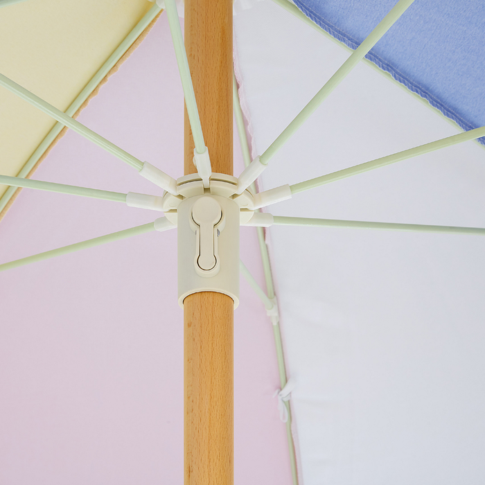 Beliani - MONDELLO - Parasol - Multicolor - Polyester