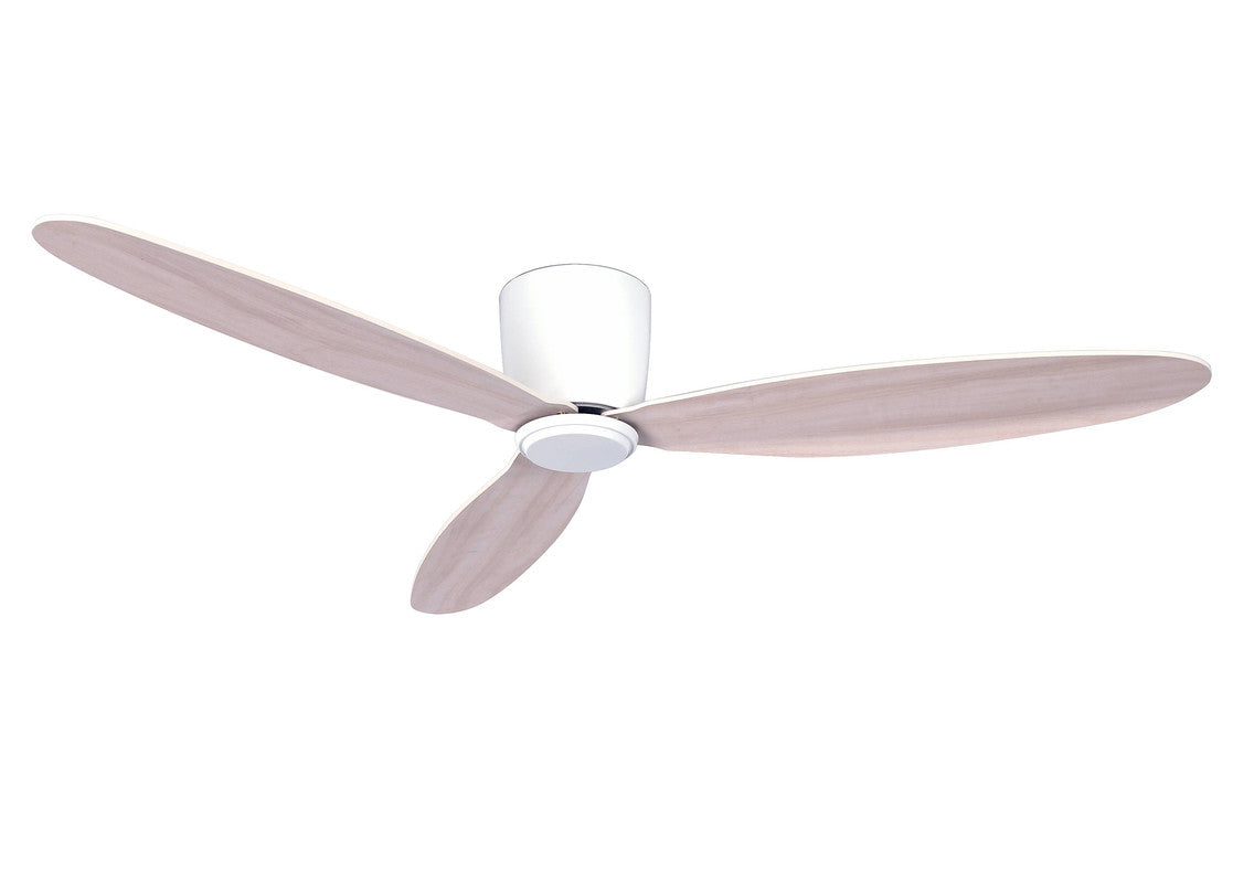 Lucci Air Plafondvenmtilator Airfusion Radar  Wit - Eiken Ø 132 cm