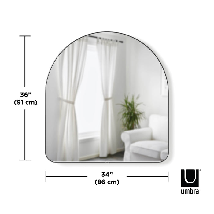 Umbra Hubba Arched Spiegel - Metallic Titanium