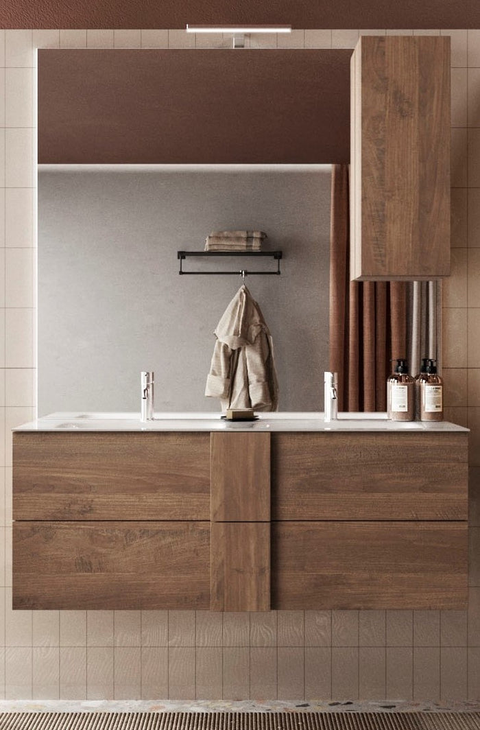 Benvenuto Design Jupiter 120 cm Zwevend Wastafel en Onderkast