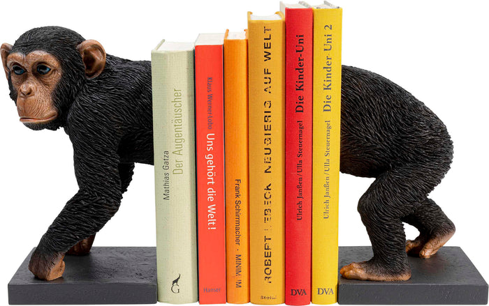 Kare Design Boekensteun Chimp (Set van 2)