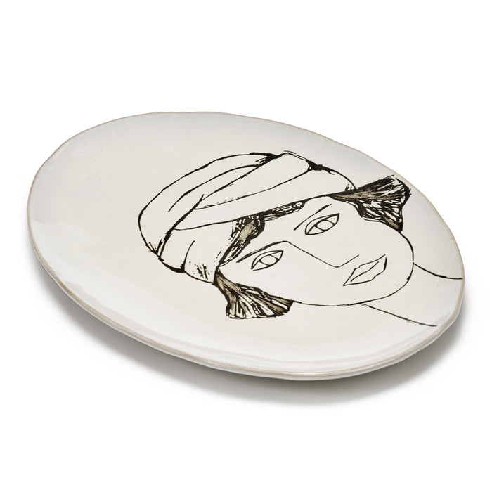 SERAX - Marie Michielssen - La Mère Ovalen Bord - Off White