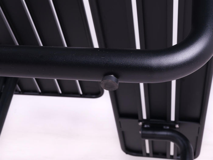 Metalen picknicktafel Max zwart