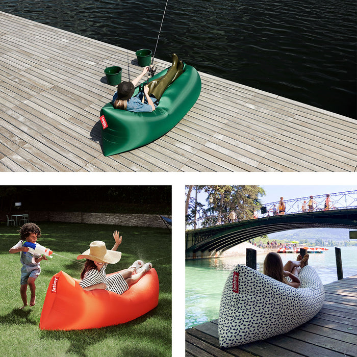 Air lounger - Luchtzak - Oplaasbare Zitzak Lamzac 3.0 - Rood