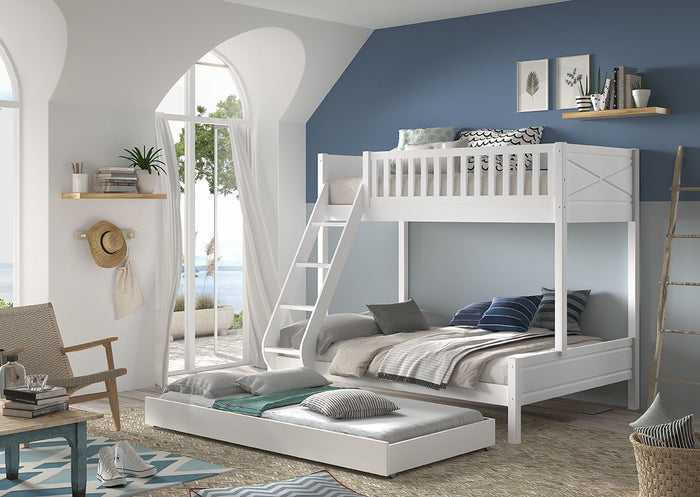 Vipack Scott Familiebed Wit